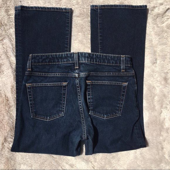 GAP Bootcut Mid Rise Dark Wash Jeans Size 10 - Picture 2 of 6